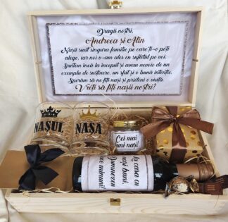 set cadou pentru cerere nasi