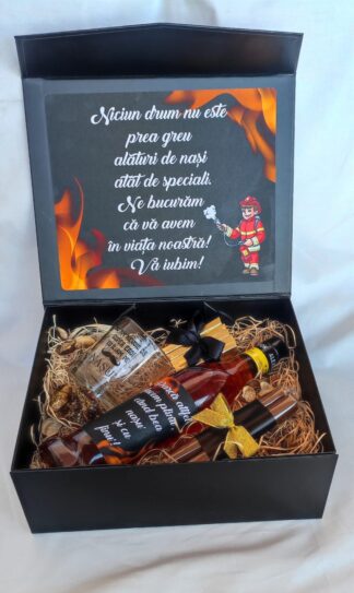 Cutie cadou pentru nasul pompier